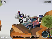 Флеш игра онлайн Moto Trial Fest 2-Desert Pack
